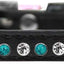 Dog, Puppy and Pet Fashion Collar, "Premium Southwest Turquoise Pearl & Clear Crystals"