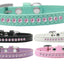 Dog, Puppy & Pet Fashion Collar, "Light Pink Crystal Rimsets"