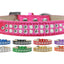 Dog, Puppy & Pet Ice Cream  Collar, "Two Row Pearl and Clear Crystal Rimsets"