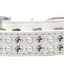 Dog, Puppy & Pet Fashion  Collar, "Two Row Pearl And Clear Crystal Rimsets"