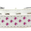 Dog, Puppy & Pet Fashion  Collar, "Bright Pink Crystal Rimsets Sprinkles"