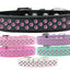 Dog, Puppy & Pet Fashion  Collar, "Bright Pink Crystal Rimsets Sprinkles"