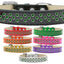 Dog, Puppy & Pet Ice Cream  Collar, "Emerald Green Crystal Rimsets Sprinkles"