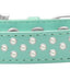 Dog, Puppy & Pet Fashion  Collar, "Pearl Rimsets Sprinkles"