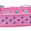 Dog, Puppy & Pet Fashion  Collar, "Purple Crystal Rimsets Sprinkles"