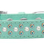 Dog, Puppy & Pet Fashion  Collar, "Pearl and Aurora Borealis Crystal Rimsets Sprinkles"