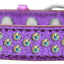 Dog, Puppy & Pet Ice Cream  Collar, "Aurora Borealis Crystal Rimsets Sprinkles"