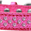 Dog, Puppy & Pet Ice Cream  Collar, "Light Pink Crystal Rimsets Sprinkles"