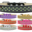 Dog, Puppy & Pet Ice Cream  Collar, "Lime Green Crystal Rimsets Sprinkles"