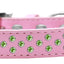 Dog, Puppy & Pet Fashion  Collar, "Lime Green Crystal Sprinkles"