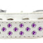 Dog, Puppy & Pet Fashion  Collar, "Purple Crystal Rimsets Sprinkles"