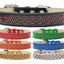 Dog, Puppy & Pet Ice Cream  Collar, "Red Crystal Rimsets Sprinkles"