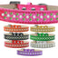 Dog, Puppy & Pet Ice Cream  Collar, "Pearl and Lime Green Crystal Rimsets Sprinkles"