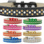 Dog, Puppy & Pet Ice Cream  Collar, "Pearl and Yellow Crystal Rimsets Sprinkles"