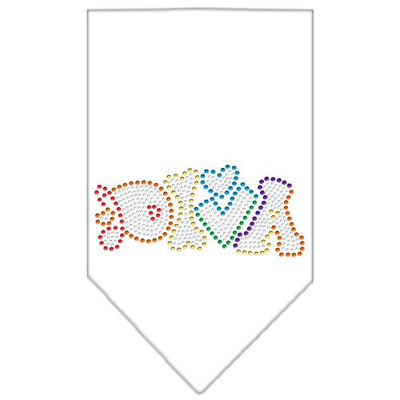 Pet and Dog Bandana Rhinestone, "Technicolor Diva"