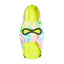 Reversible Raincoat - Neon Yellow with Tie Dye