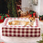 Classic Plaid Pet Bed (Removable & Washable)