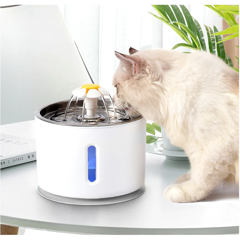 Small Flower Water Dispenser Pet Waterer