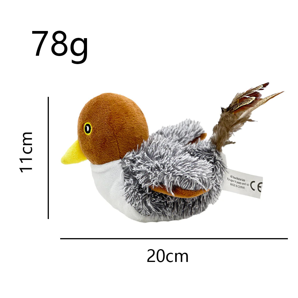 USB Rechargeable Flapping Bird Cat Toy