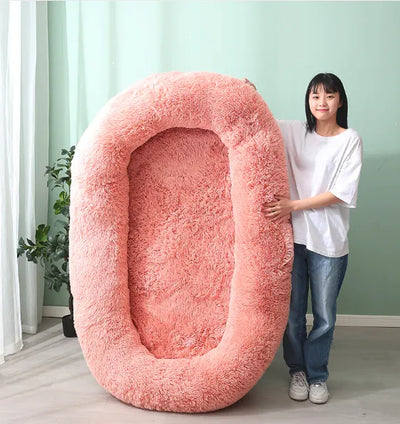 Human-sized Washable and Removable Dog Bed