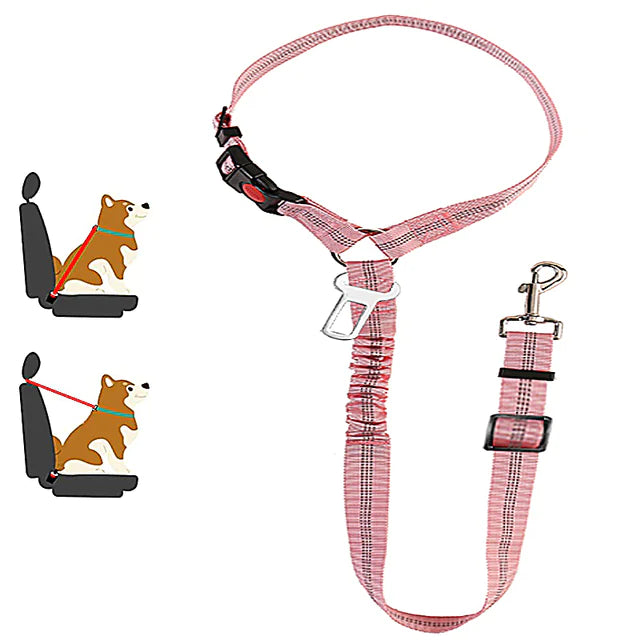 Guardian 2-in-1 Dog Seatbelt with Headrest Restraint