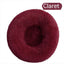 Plush Round Washable Pet Bed