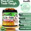 Parasites Prevention for Dogs Chewables Natural Dog Insects Control 120 Tablets