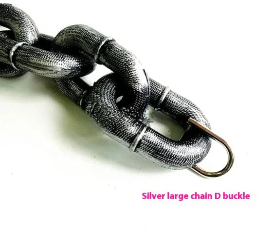 Plastic Thick Dog Leash Large Iron Chain Hand Holding Rope