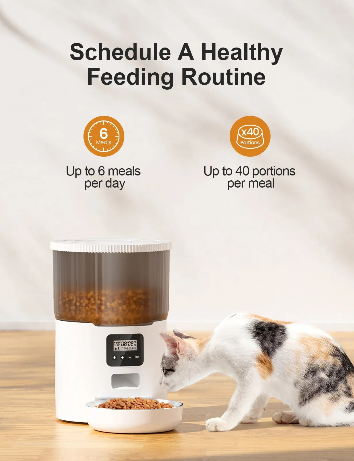 Cat Smart Dog Automatic Pet Feeder