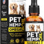 Hеmp and Salmon Oil for Dogs Skin Coat Hеalth 3 6 9 Omega Calming Treat 1 fl oz