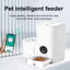 6L Smart Automatic Pet Feeder with Remote WiFi Control