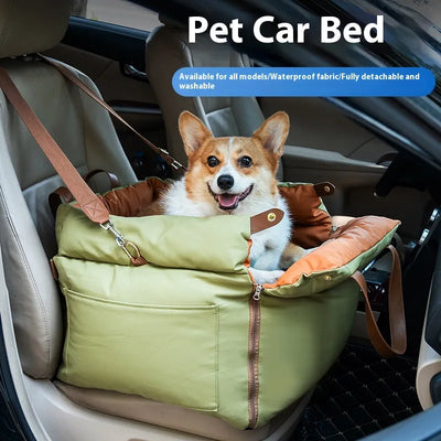 Portable Car Kennel Anti-dirty Removable And Washable Pet Safety Chair