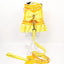 Princess Dog Dress Set with Harness and Leash - Perfect for Small Dogs