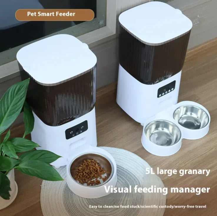 Auto Meal 5L Pet Feeder