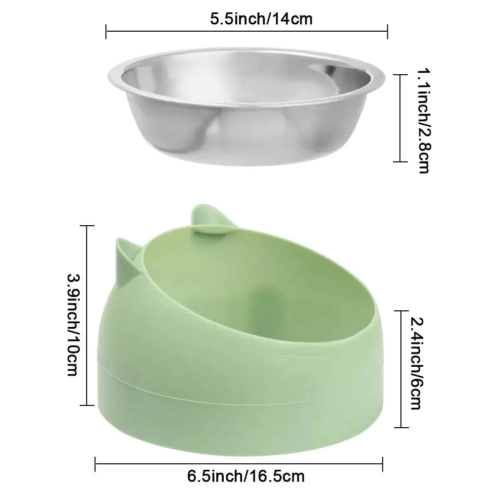 Pet Feeder Bowl & Water Dish